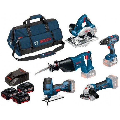 BOSCH Profesionální sada 5Tool kit 18V 0615990K6N