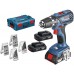 BOSCH GSR 18-2-LI Plus Professional aku vrtačka 2x2Ah Li-Ion L-BOXX 0.615.990.H27