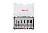 BOSCH Sada fréz, 6 ks, drážkovací frézy s 6mm vřetenem 2607017465 BOSCH Sada fréz, 6 ks, drážkovací frézy s 6mm vřetenem 2607017465