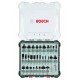 BOSCH Smíšená sada tvarových fréz s vřetenem 6 mm, 30 ks 2607017474