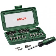 BOSCH 46dílná sada se šroubovákem 2607019504