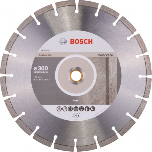 BOSCH Standard for Concrete Diamantový dělicí kotouč 300x20mm 2608602543