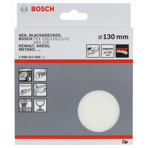 BOSCH Lešticí houba 130 mm 2608613005 BOSCH Lešticí houba 130 mm 2608613005