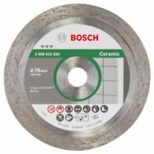 BOSCH Best for Ceramic Diamantový kotouč, 76 x 10 x 1,9 x 10 mm 2608615020