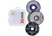 BOSCH X-LOCK Sada pro řezání a broušení 125x22,23mm, 5 ks 2608619374 BOSCH X-LOCK Sada pro řezání a broušení 125x22,23mm, 5 ks 2608619374
