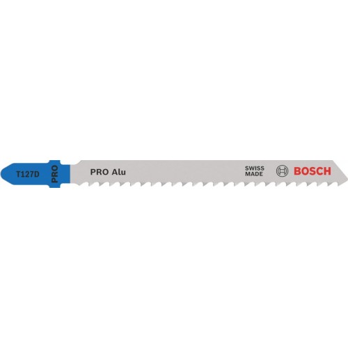 BOSCH Pilový plátek pro přímočaré pily PRO Alu T127D, 100 mm, 100 ks 2608631966