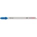 BOSCH Pilový plátek pro přímočaré pily PRO Alu T127D, 100 mm, 100 ks 2608631966