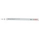 BOSCH Pilový plátek pro přímočaré pily PRO Multi Material thick and thin T345XF, 132 mm, 100 ks 2608634486