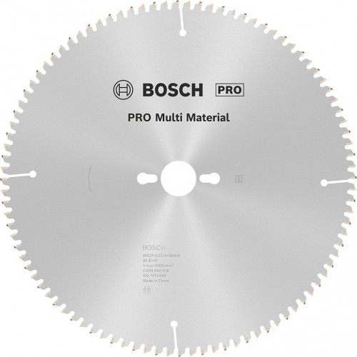 BOSCH Pilový kotouč PRO Multi Material pro okružní pilu, 300 × 3,2 × 30 mm 2608640518