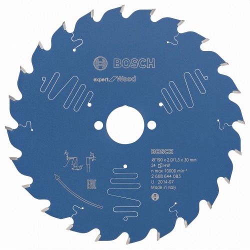 BOSCH Pilový kotouč Expert for Wood 190 x 30 x 2,0 mm, 24 2608644083