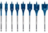 BOSCH 8dílná sada plochých vrtáků do dřeva EXPERT Self Cut Speed, 12/16/18/20/22/25/28/32 mm 2608900335 BOSCH 8dílná sada plochých vrtáků do dřeva EXPERT Self Cut Speed, 12/16/18/20/22/25/28/32 mm 2608900335