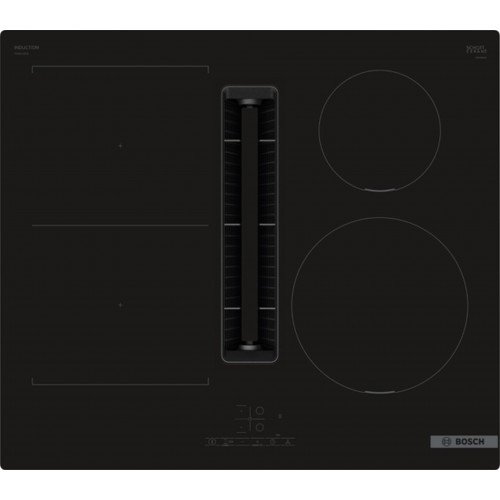Bosch Serie 4, Indukční varná deska s odsáváním, 60 cm, instalace na pracovní desku bez rámečku PVS611B16E