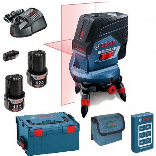BOSCH GCL 2-50 C křížový laser + RM3 + 2 x GBA 12V 2,0Ah + USB adaptér 0.615.994.0K7 BOSCH GCL 2-50 C křížový laser + RM3 + 2 x GBA 12V 2,0Ah + USB adaptér 0.615.994.0K7