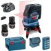 BOSCH GCL 2-50 C křížový laser + RM3 + 2 x GBA 12V 2,0Ah + USB adaptér 0.615.994.0K7