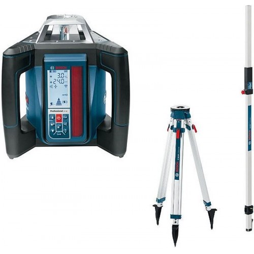 BOSCH GRL 500 HV set rotační laser + měřící lať GR 240 + stativ GRL 500 HV 06159940EF