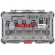BOSCH Sada fréz s 1/4" vřetenem Trim&Edging, 6 ks 2607017470