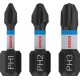 BOSCH Bity PRO PH Impact, PH1 × 25, PH2 × 25, PH3 × 25 mm, 3 ks 2608522470