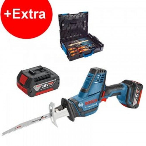 BOSCH GSA 18 V-LI C Professional Aku pila ocaska + sada nářadí Gedore 0615990J7P