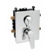 NOVASERVIS METALIA 56 Podomítková baterie s boxem chrom, 2 vývody BOX56052R,0