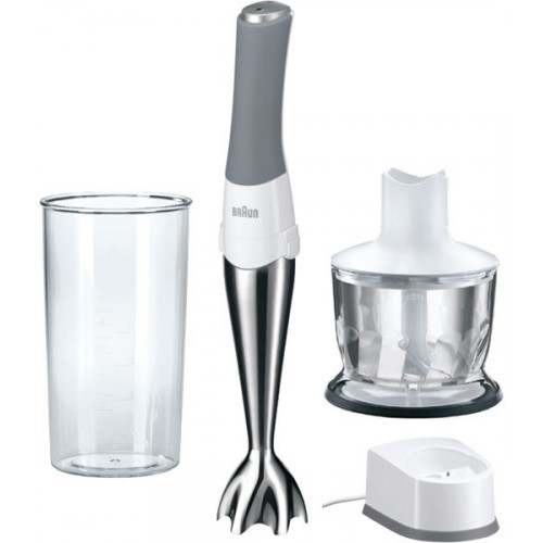 BRAUN Bezdrátový tyčový mixér Multiquick 9 MQ930cm, bílá/nerez 41001255