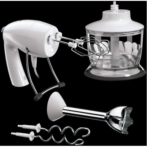 BRAUN Ruční šlehač Multiquick system M1050 4-in-1, bílá 41001380 BRAUN Ruční šlehač Multiquick system M1050 4-in-1, bílá 41001380