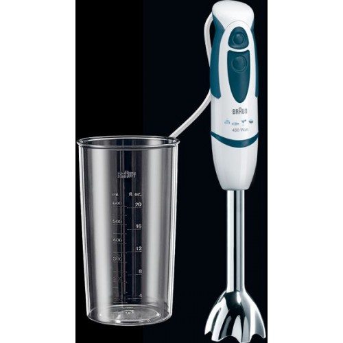 BRAUN Tyčový mixér Multiquick 3 MR 300 Curry, modrá/bílá 41001383 BRAUN Tyčový mixér Multiquick 3 MR 300 Curry, modrá/bílá 41001383