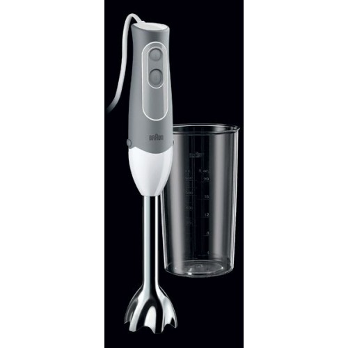 BRAUN Tyčový mixér Multiquick 5 MQ 500 Soup, šedá/bílá 41001242