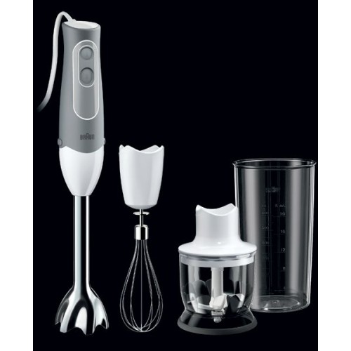 BRAUN Tyčový mixér Multiquick 5 MQ 525 Omelette, šedá/bílá 41001244