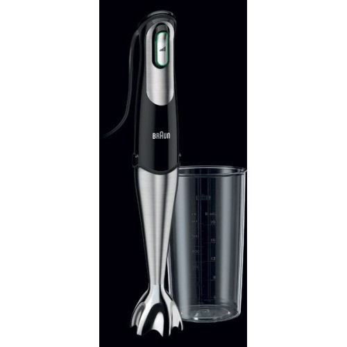 BRAUN Tyčový mixér Multiquick 7 MQ 700 Soup, černá/nerez 41001247