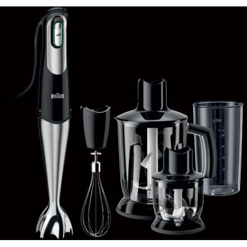 BRAUN Tyčový mixér Multiquick 7 MQ 745 Aperitive, černá/nerez 41001250