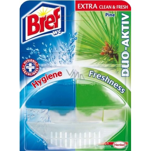 Bref Duo-Activ WC EXTRA Clean & Fresh Borovice 60ml