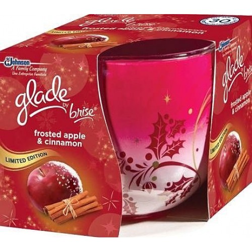 Glade by Brise Vonná svíčka skořice / jablko 120 g