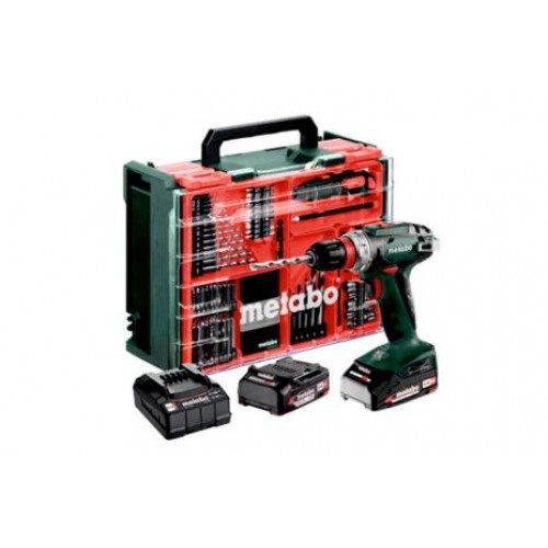 Metabo BS 18 Quick Set Akumulátorový vrtací šroubovák (18V 2x2Ah) 602217710