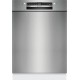 Bosch Serie 4, Podstavná myčka nádobí, 60 cm, Broušená ocel SMU4HVS00E