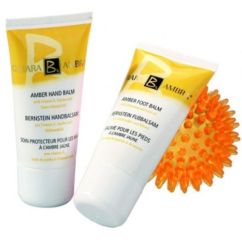 CHIARA AMBRA ® Amber sada - péče o ruce a nohy C04626