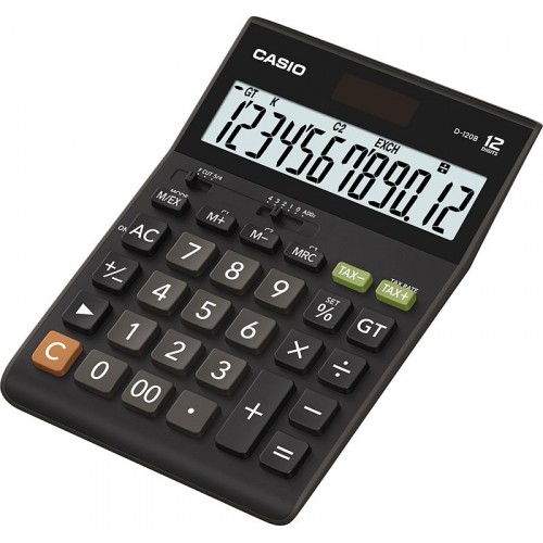 CASIO D 120 B S Kalkulačka 45010116 CASIO D 120 B S Kalkulačka 45010116