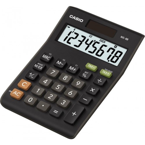 CASIO MS 8 B S (TAX+EXCHANGE) Kalkulačka 45010142