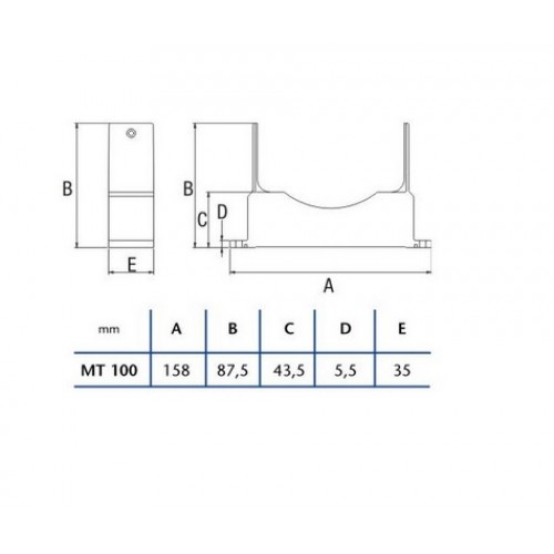 CATA Stojánek MT-125 01992000