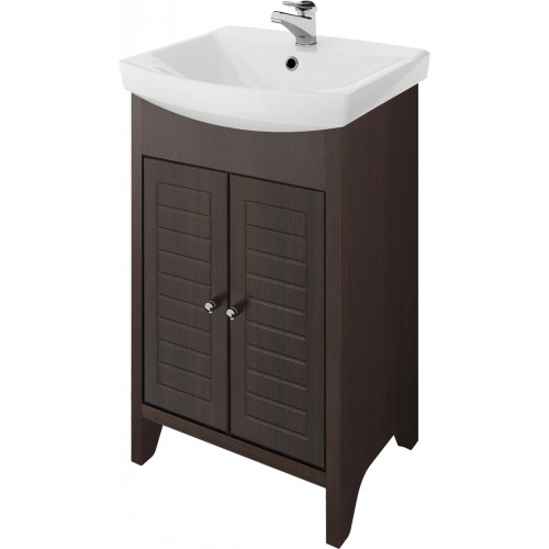 CERSANIT MOCCA skříňka pod umyvadlo Carina 55, kaštan wenge S544-005-DSM CERSANIT MOCCA skříňka pod umyvadlo Carina 55, kaštan wenge S544-005-DSM