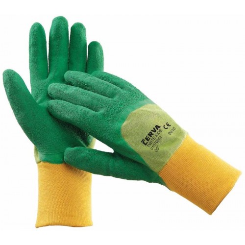 ČERVA TWITE KIDS Ochranné rukavice latex, vel. 5