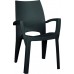 ALLIBERT SPRING zahradní židle, 59 x 67 x 88 cm, grafit 17186172