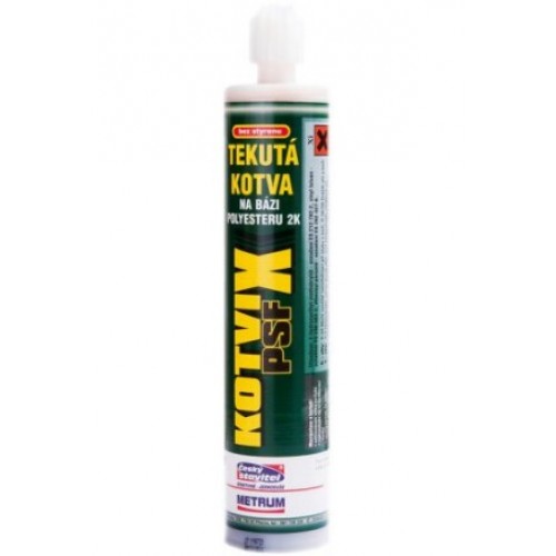 KOTVIX PSF chemická kotva 280 ml, bez styrenu
