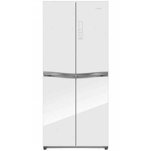 CONCEPT Americká volně stojící kombinovaná chladnička s mrazničkou LA8580WH