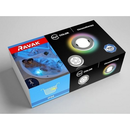 RAVAK Chromoterapie H2O Color ML 1 podhladinové osvětlení RA000A0001