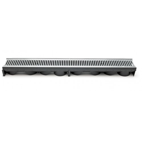 Venkovní odtokový žlab 1015 x 130 mm, s ocelovým roštěm CH-900 Venkovní odtokový žlab 1015 x 130 mm, s ocelovým roštěm CH-900
