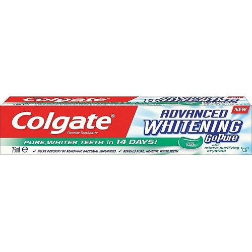 COLGATE Advanced Whitening Go Pure Zubní pasta 75 ml