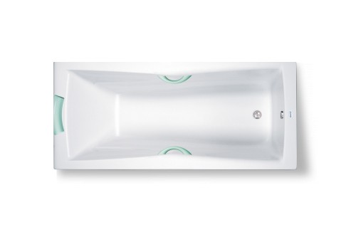 TEIKO Vana Columba obdélníková 170 x 75 cm, akrylátová, bílá V112170N04T05001 TEIKO Vana Columba obdélníková 170 x 75 cm, akrylátová, bílá V112170N04T05001