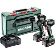 Metabo Combo Set 2.8.8 18V ( SSD 18 LT 200 BL+SB 18 LT BL+18 V/2x5,2 Ah) metaBOX 685200000