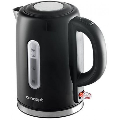 CONCEPT RK3226 Rychlovarná konvice nerezová 1,7 l SPICE, černá rk3226