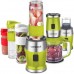 CONCEPT SM3391 FRESH&NUTRI Smoothie mixér, chopper,mlýnek, 700W + láhve 2 x 570ml + 400ml, zelená sm3393